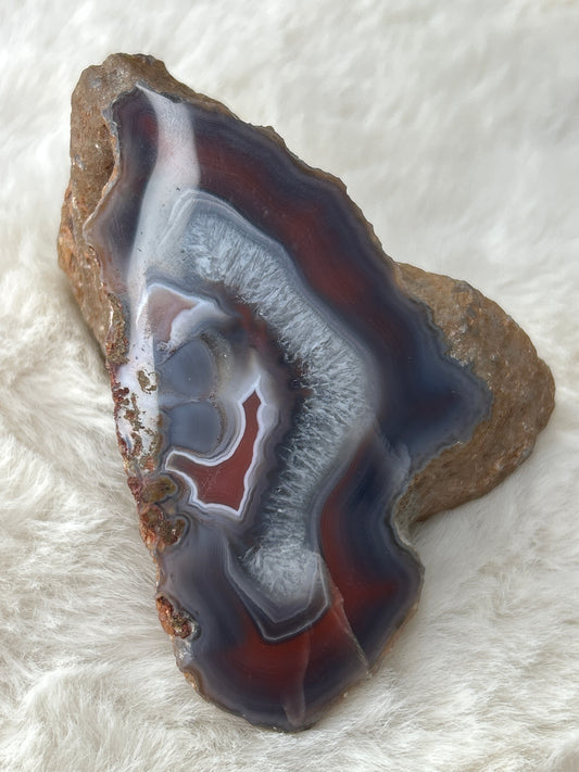 Red Sashe River Agate - Zimbabwe