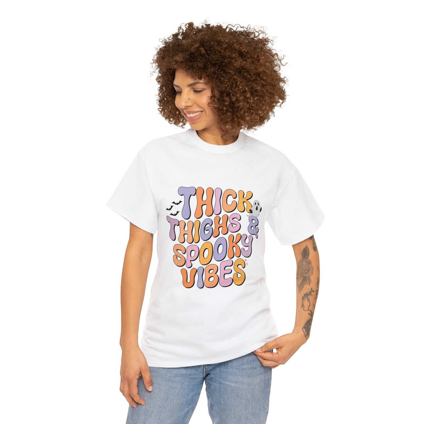 Thick Thighs Unisex Heavy Cotton Tee