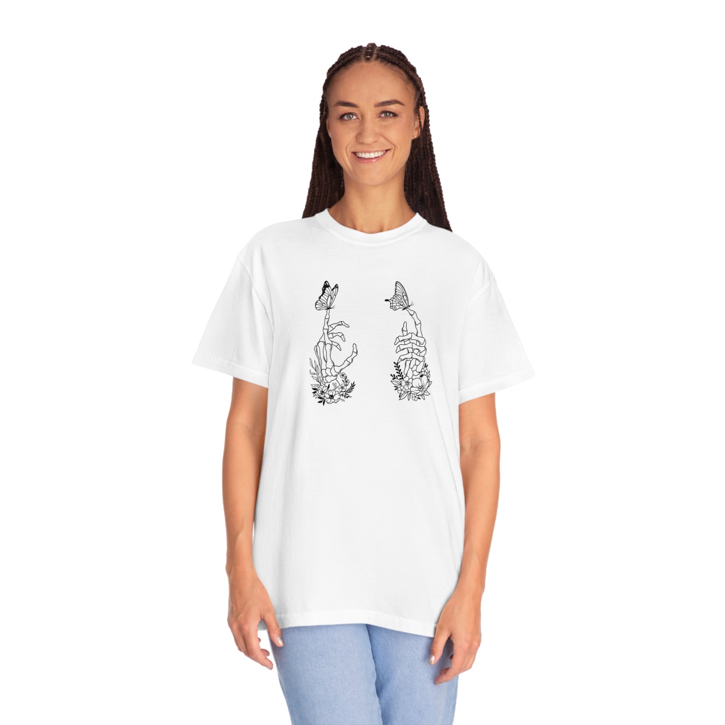 Spooky Unisex Garment-Dyed T-shirt