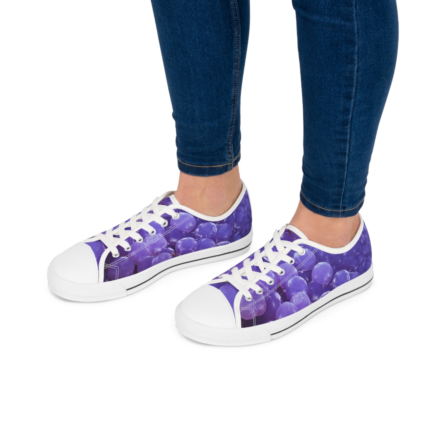 Grape Agate Women's Low Top Sneakers