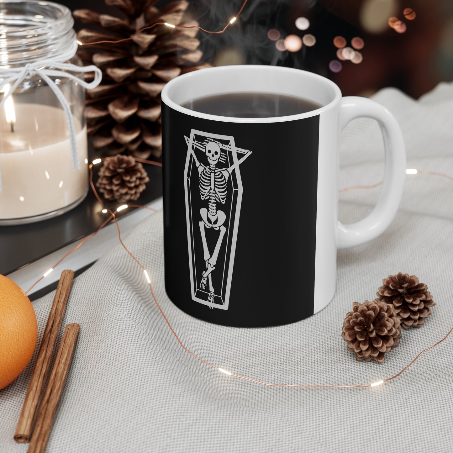 Coffin Ceramic Mug 11oz