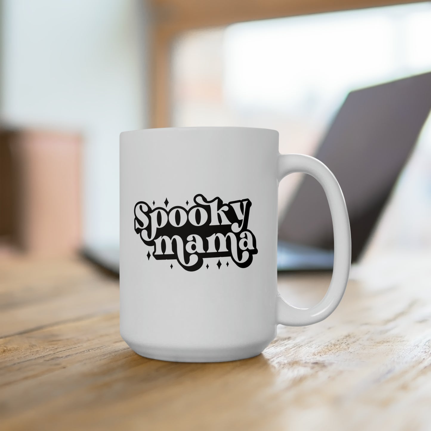 Spooky Mama Ceramic Mug 15oz