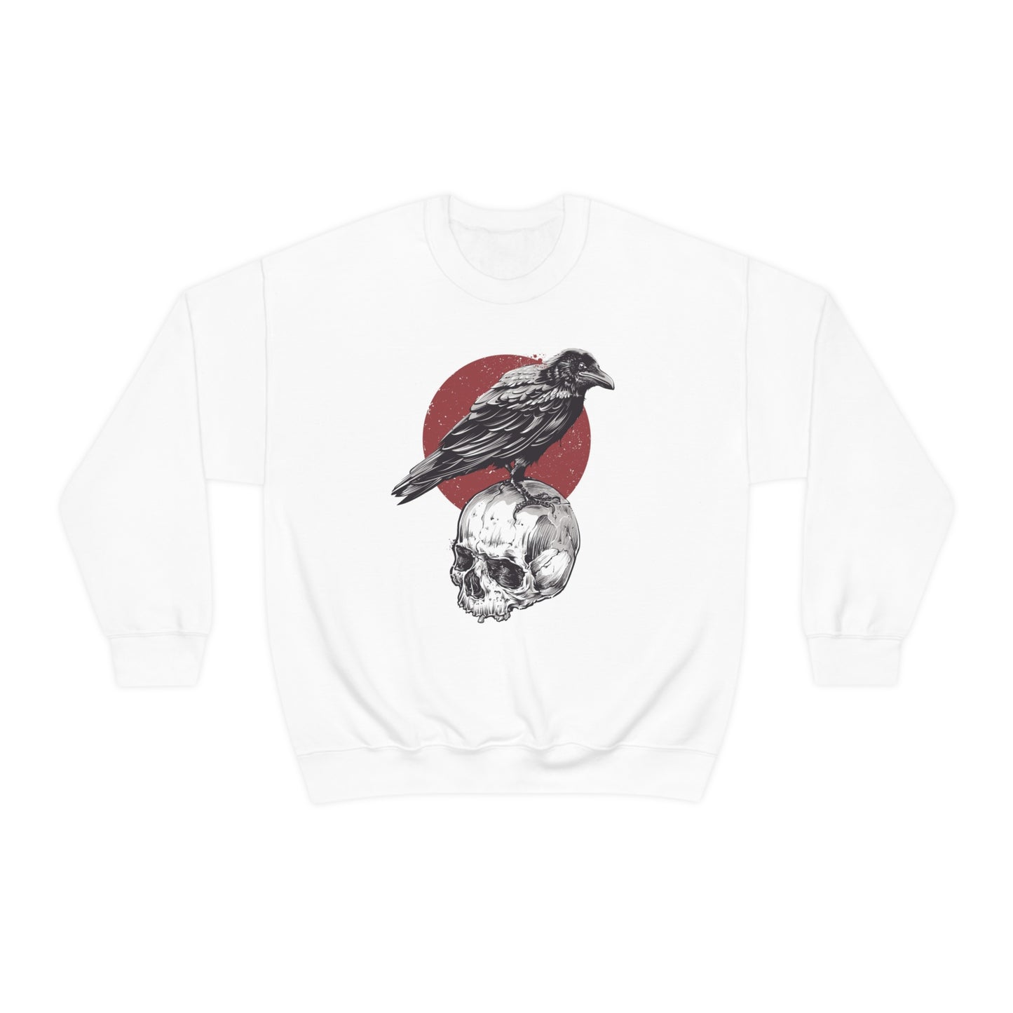 Raven & Skull Unisex Heavy Blend™ Crewneck Sweatshirt