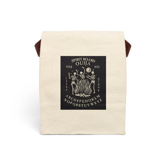 Ouija Canvas Lunch Bag With Strap