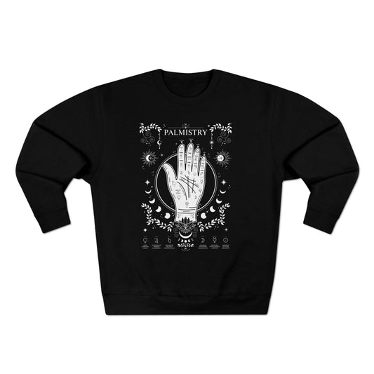 Palmistry Unisex Premium Crewneck Sweatshirt