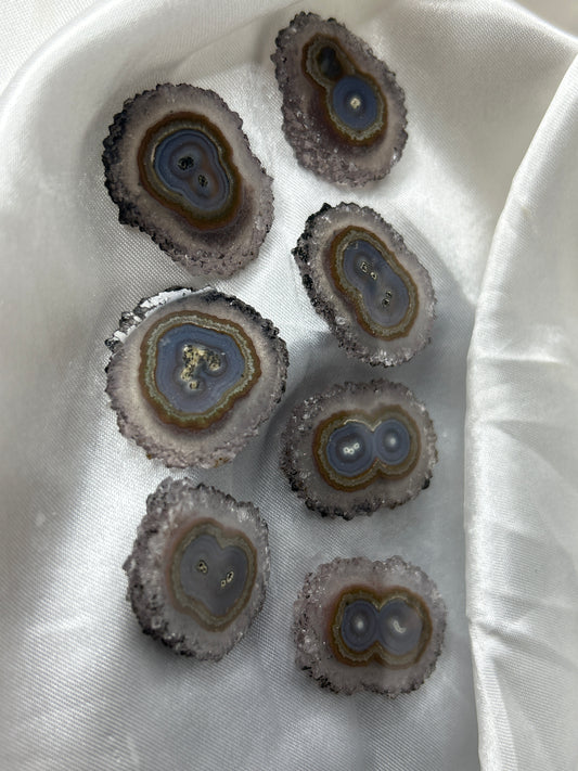 Amethyst Stalactite Slice