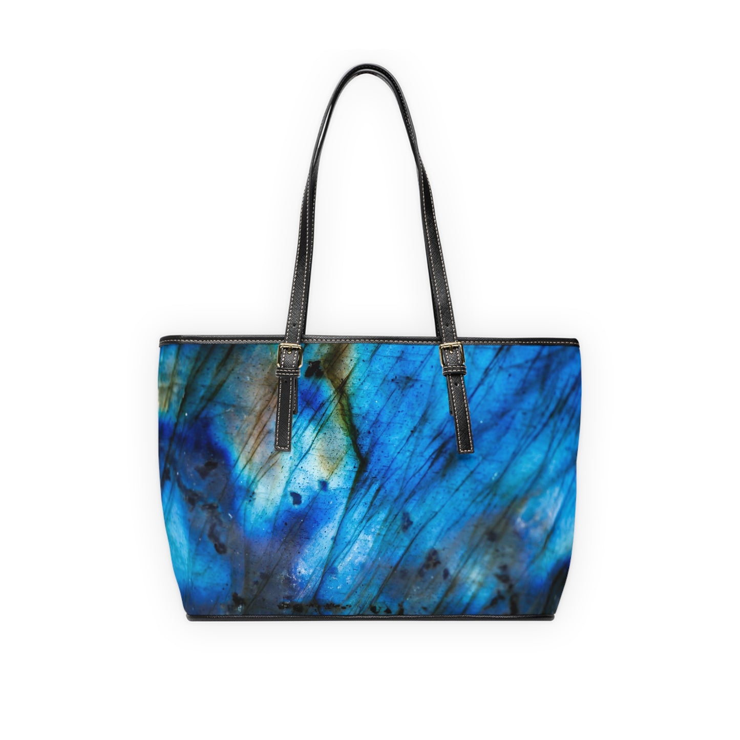 Labradorite PU Leather Shoulder Bag