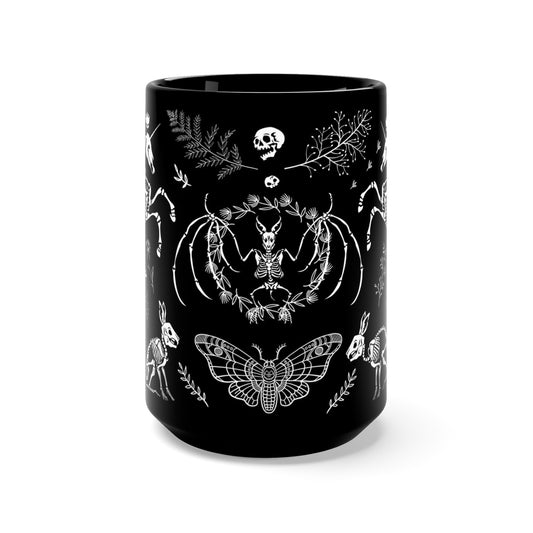 Spooky Black Mug 15oz