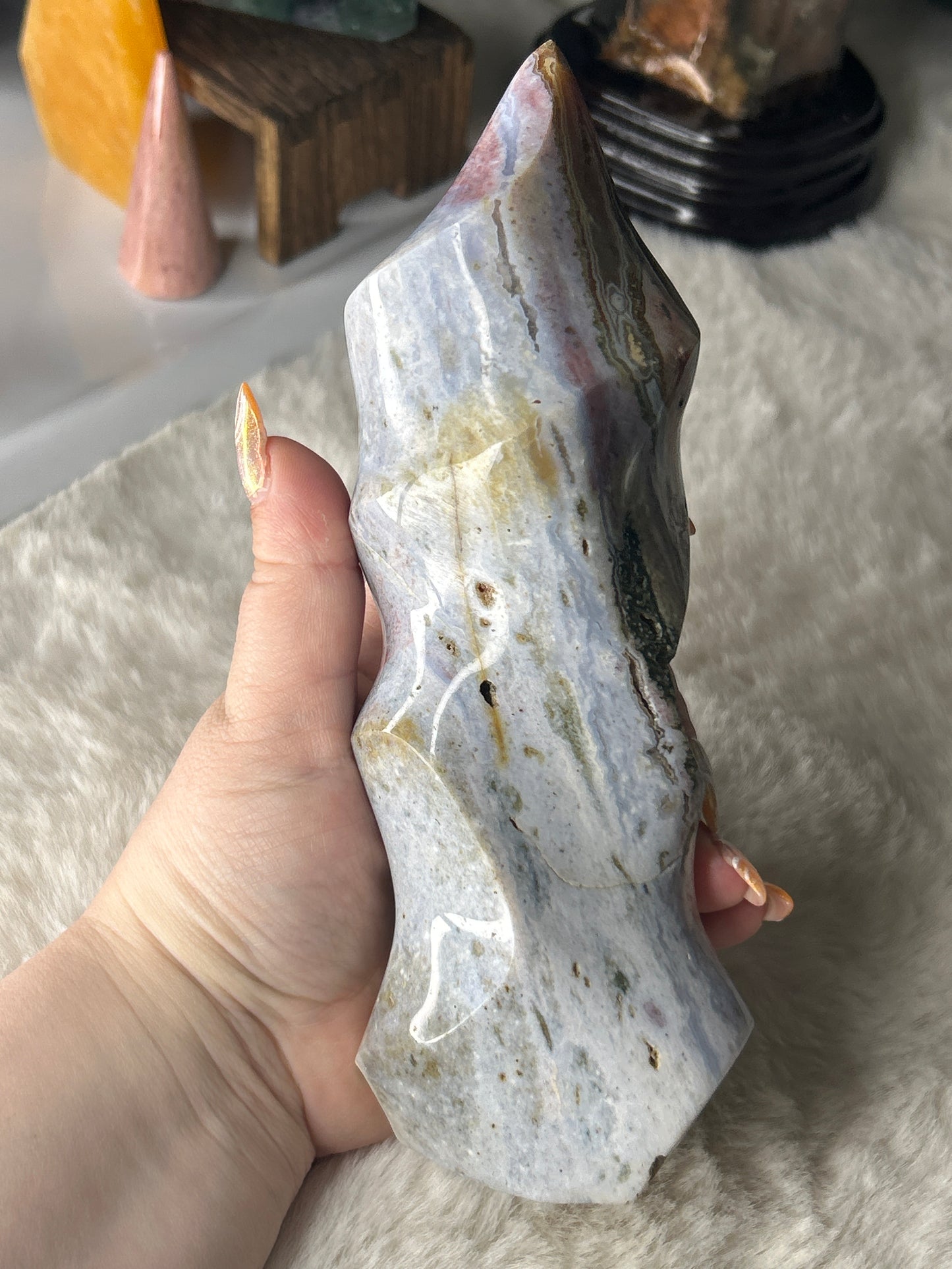 Imperfect Ocean Jasper Flame