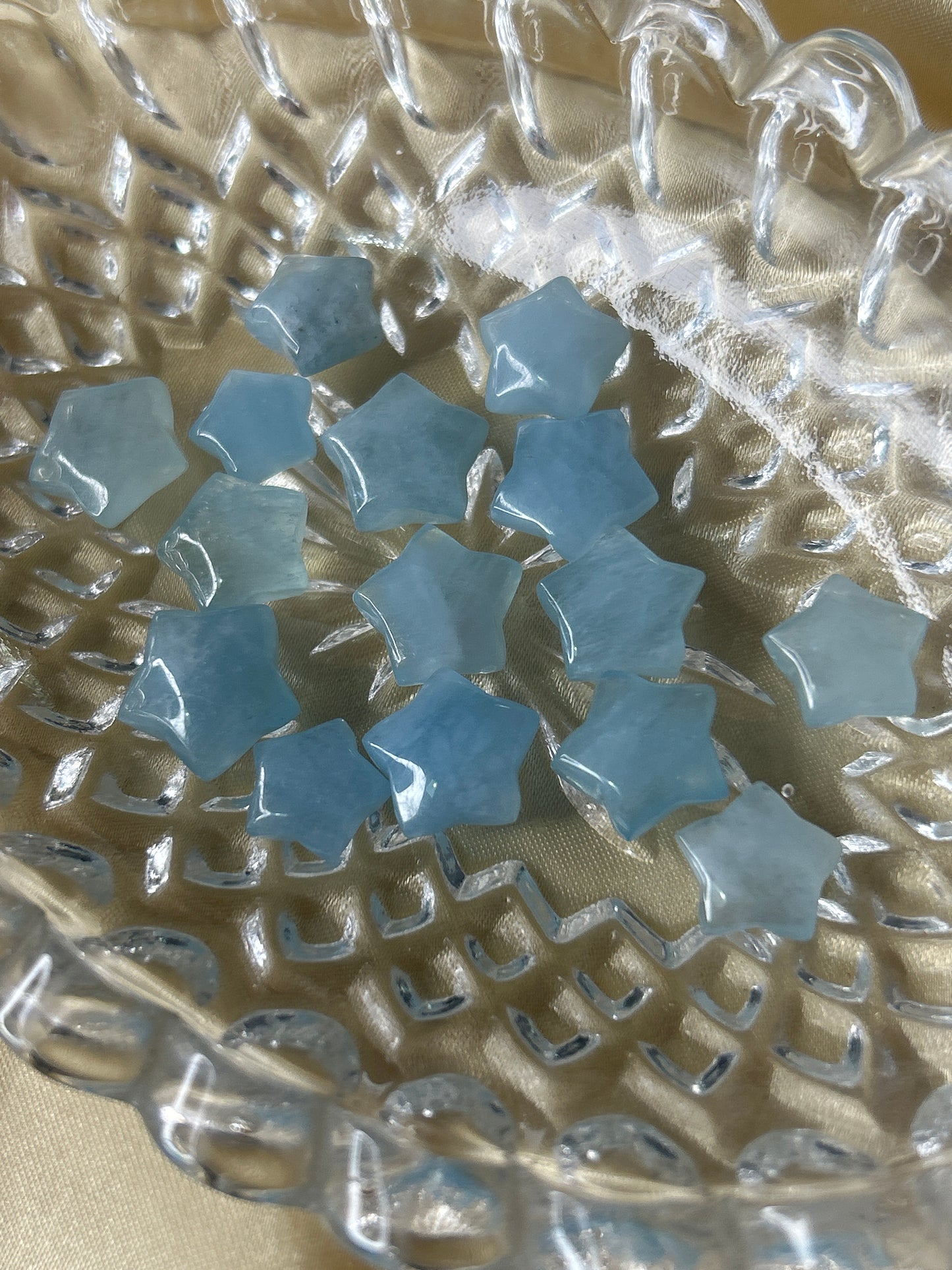 Mini Aquamarine Star