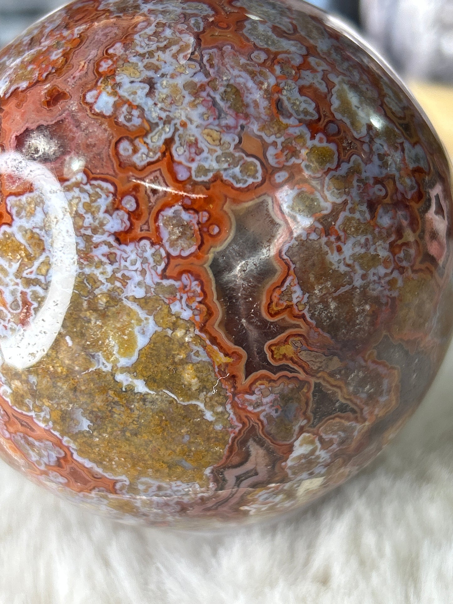 Ocean Jasper Sphere