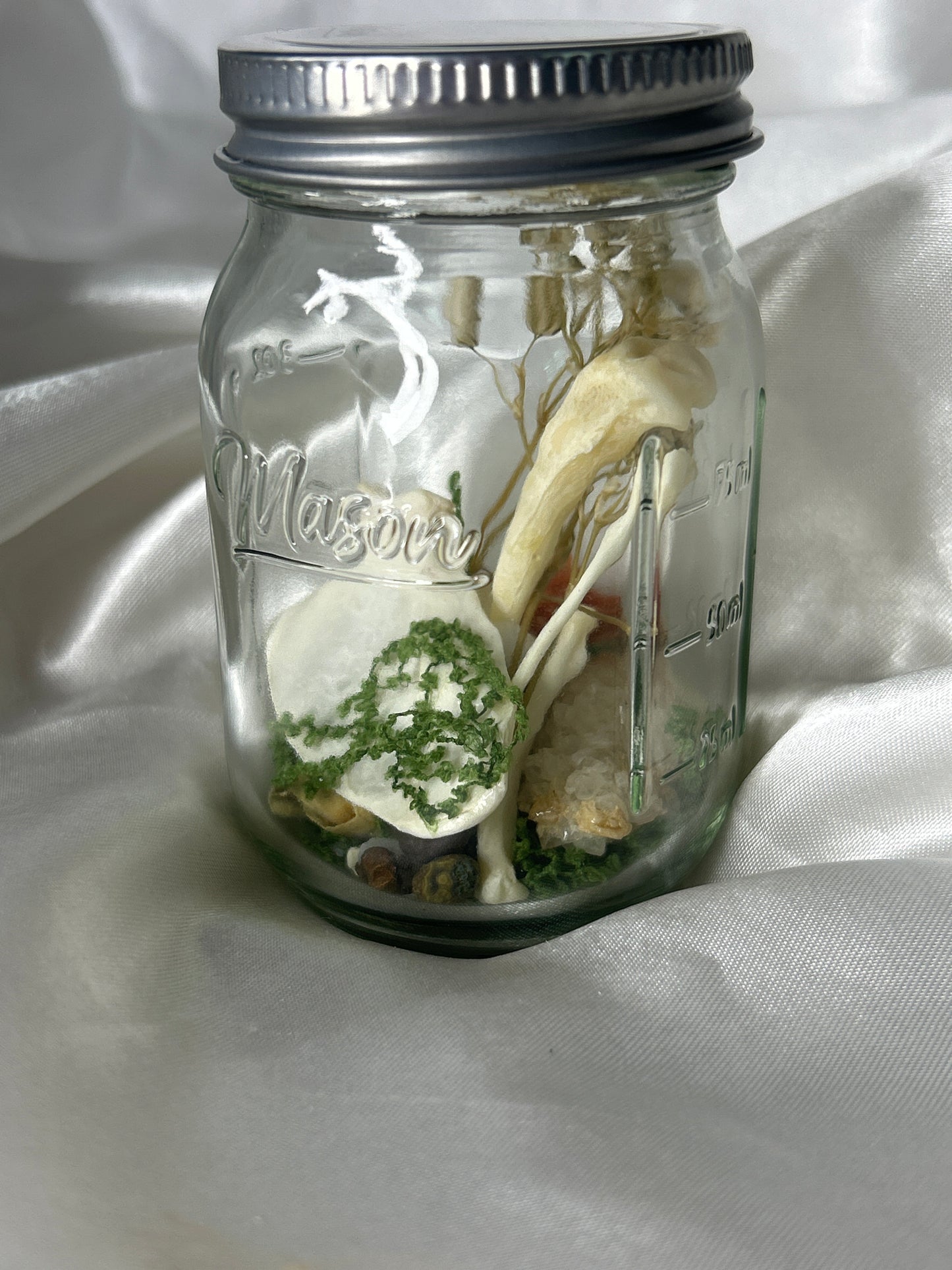 Assorted Mink Bone Mason Jar