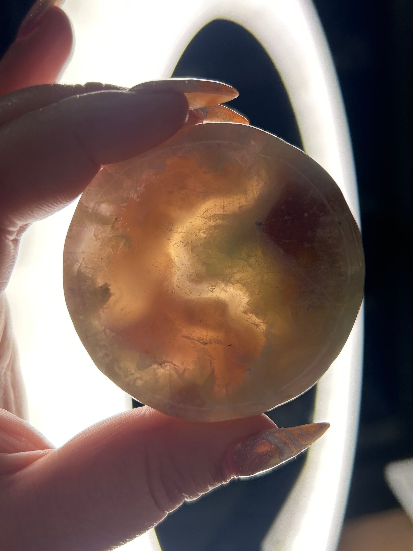 Flower Agate Bowl