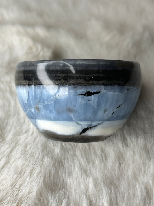 Owyhee Blue Opal Bowl