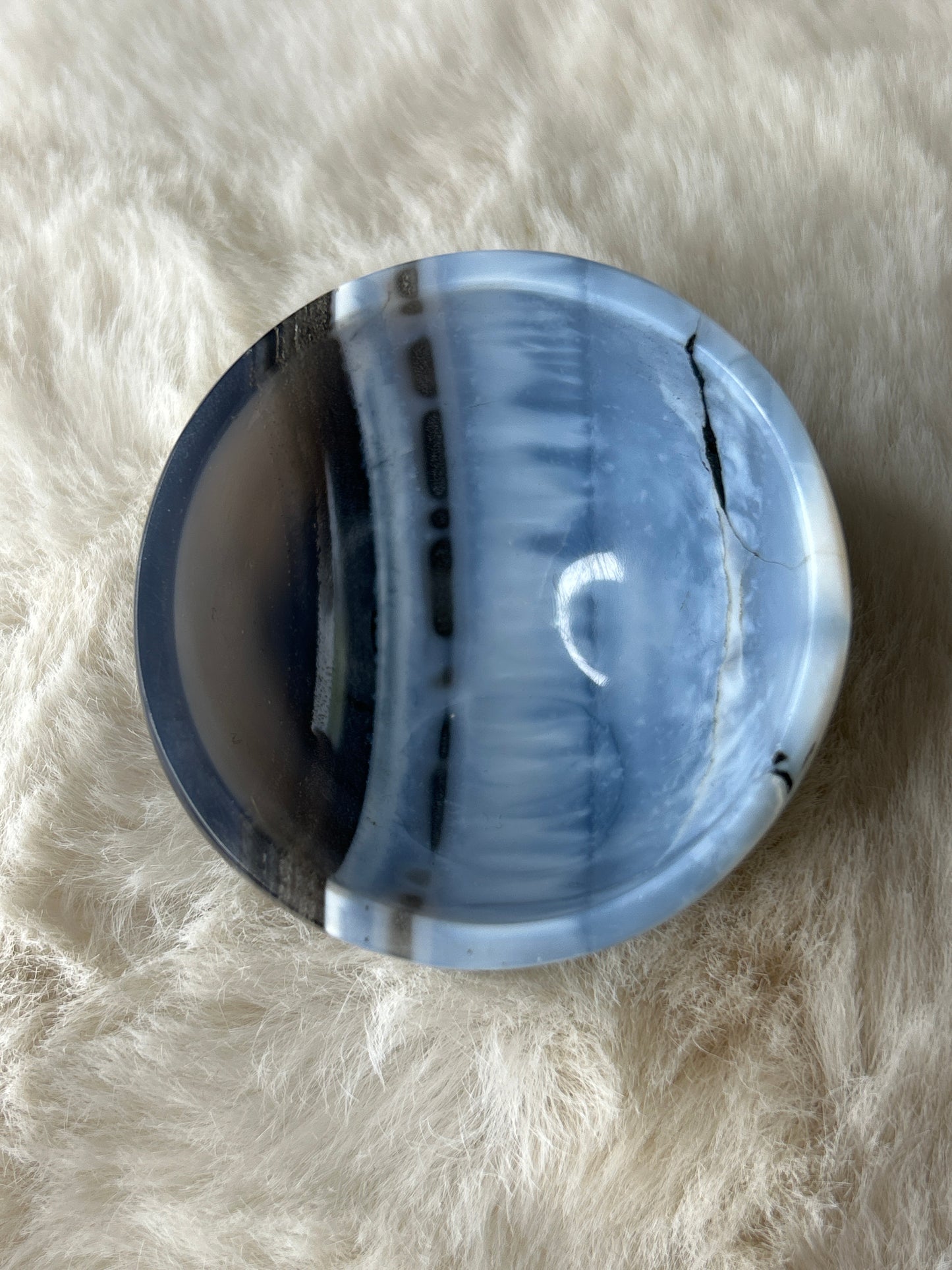 Owyhee Blue Opal Bowl