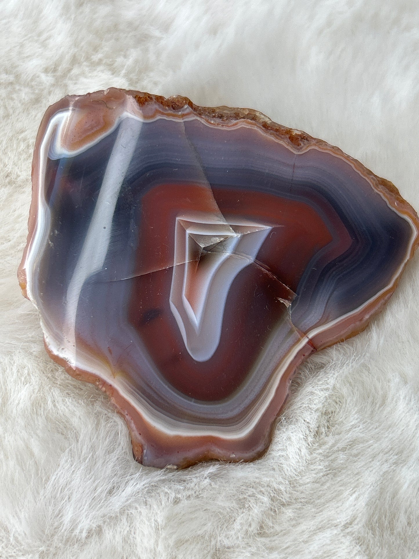 Red Sashe River Agate- Zimbabwe