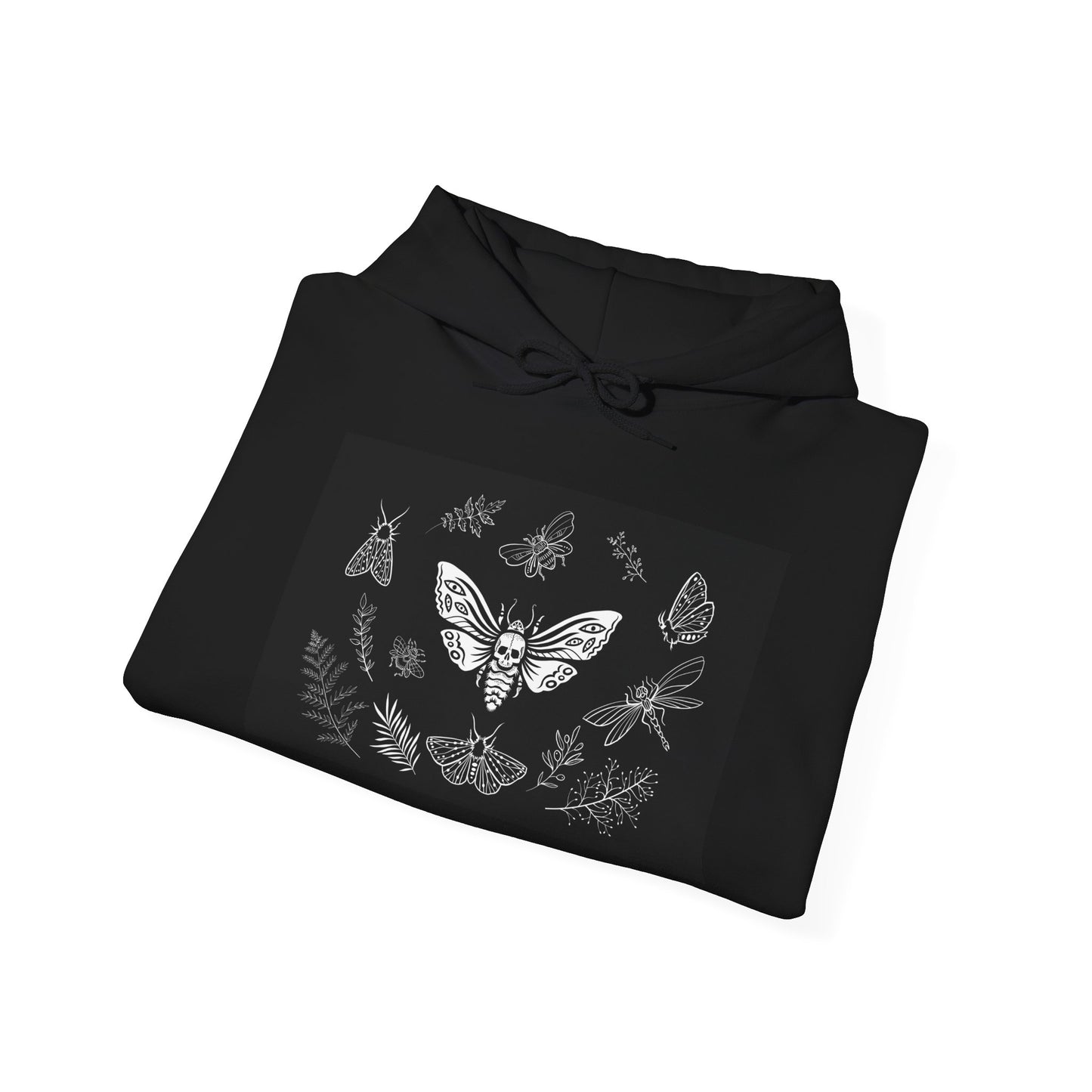 Death moth Unisex Heavy Blend™ Hooded Sweatshirt