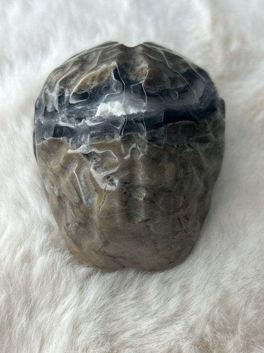 Volcano Agate Brain Carving