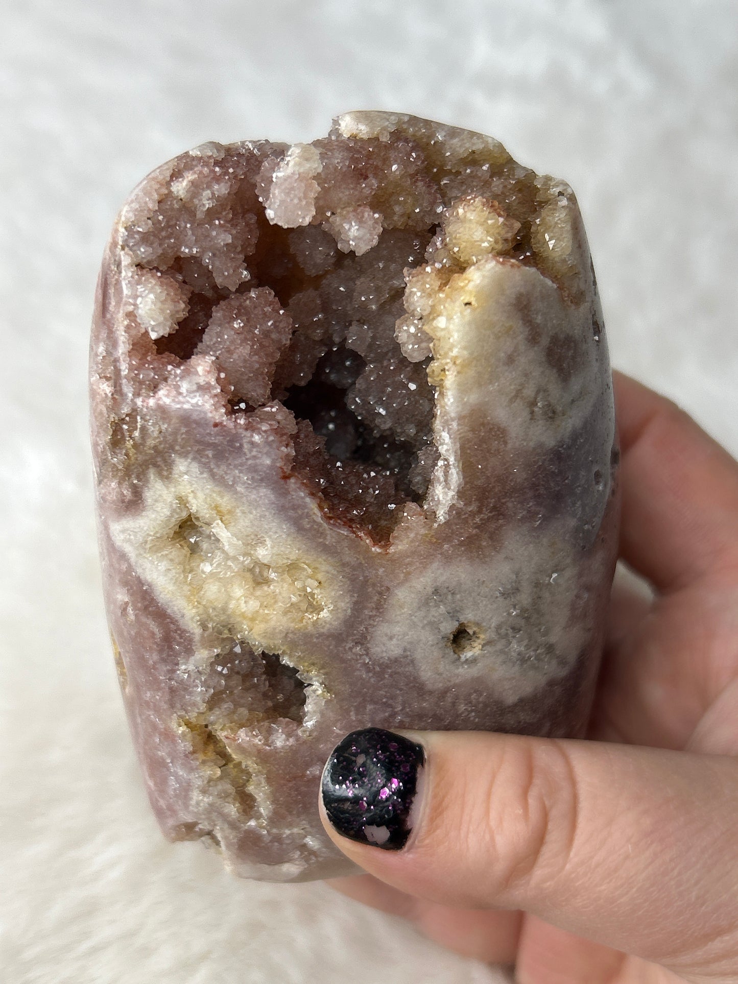 Druzy Pink Amethyst Free Form