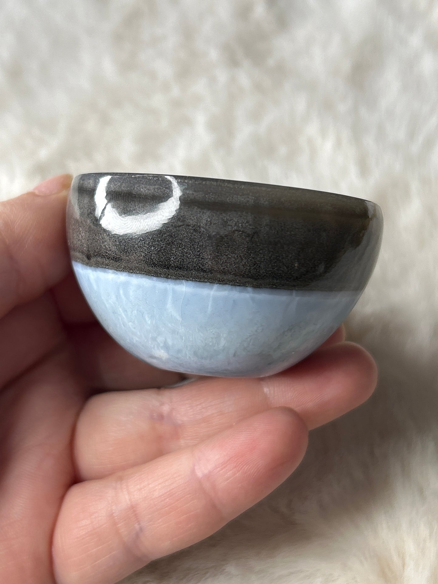 Owyhee Blue Opal Bowl