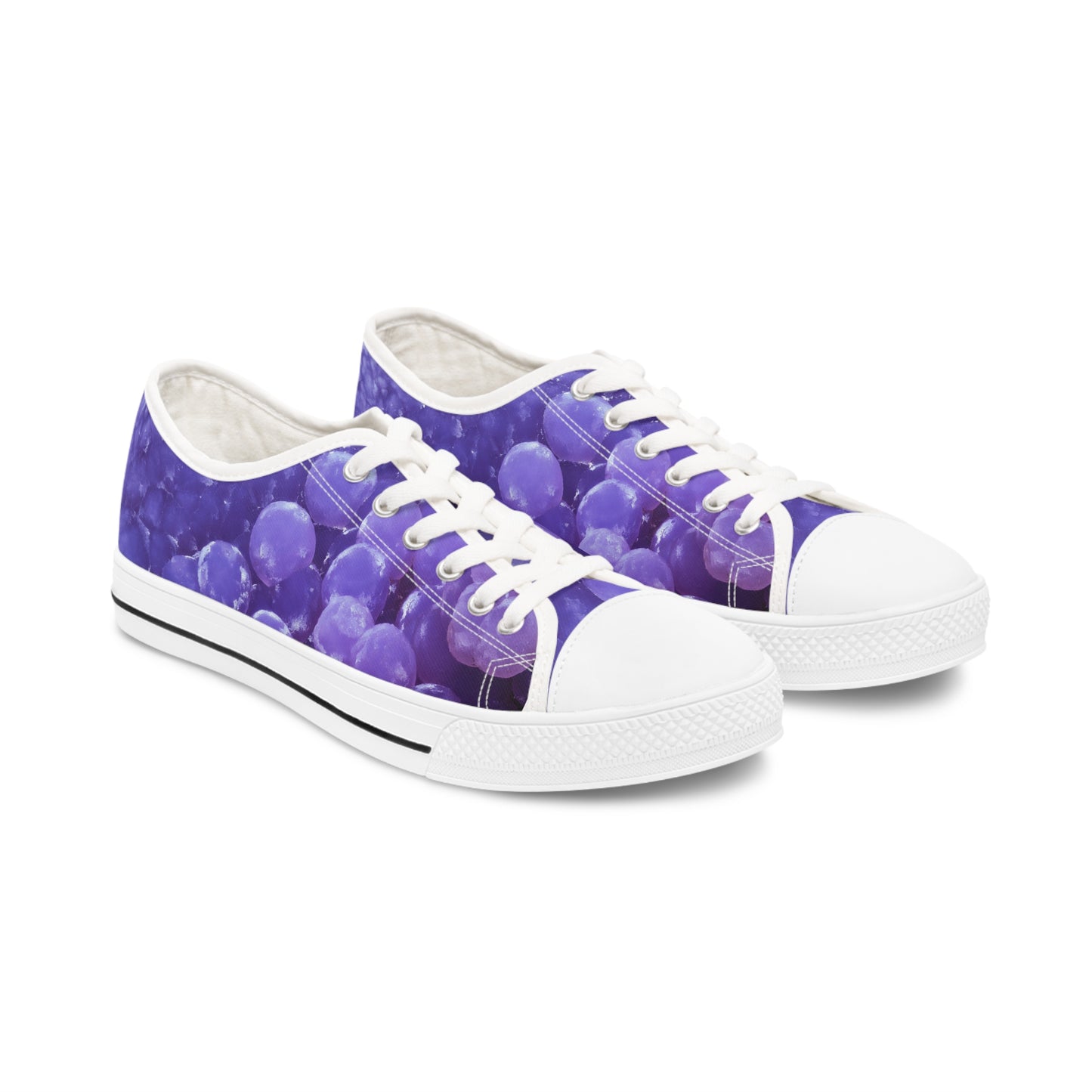 Grape Agate Women's Low Top Sneakers