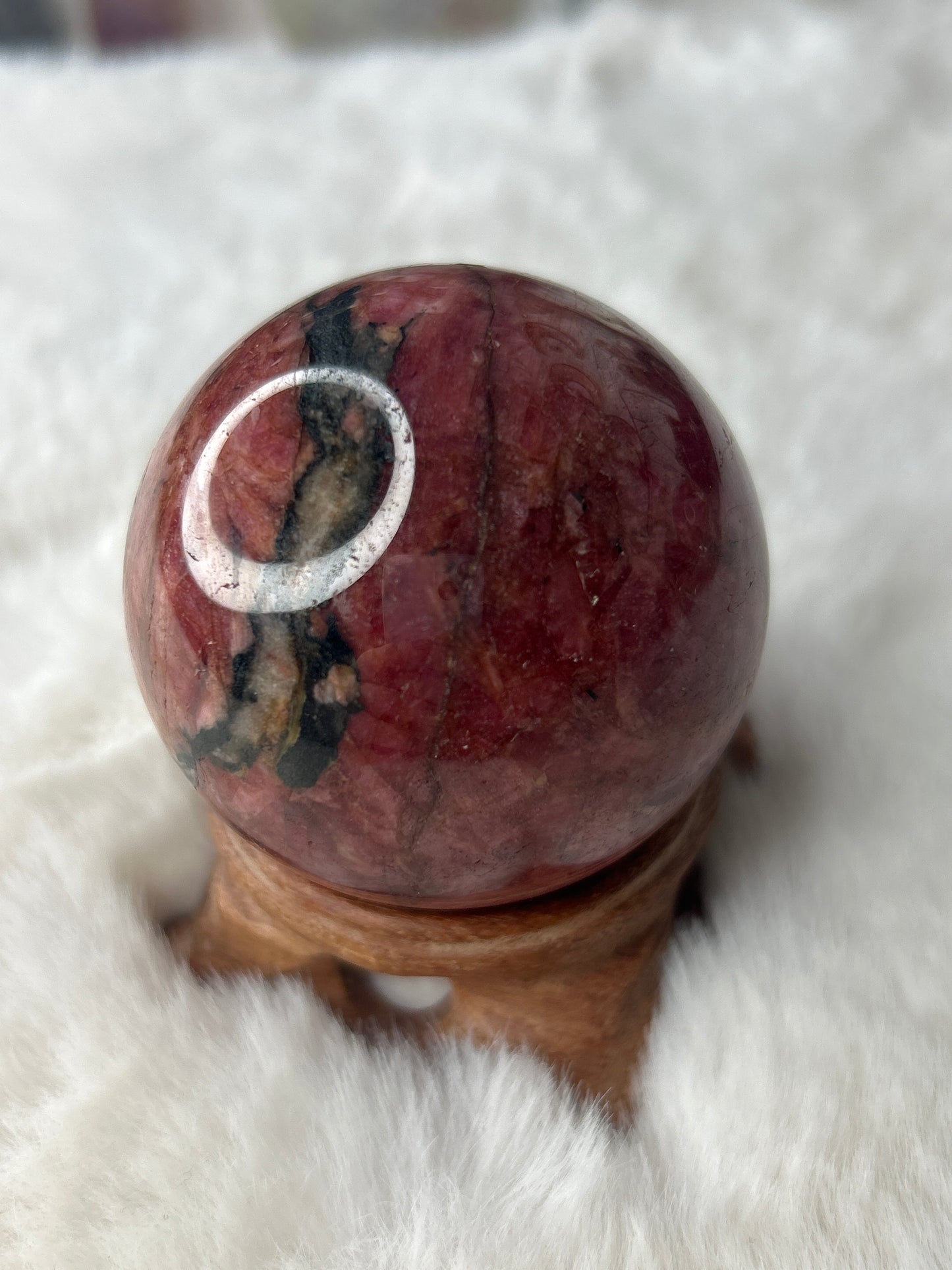 Thulite Sphere