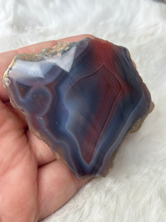 Red Sashe River Agate - Zimbabwe