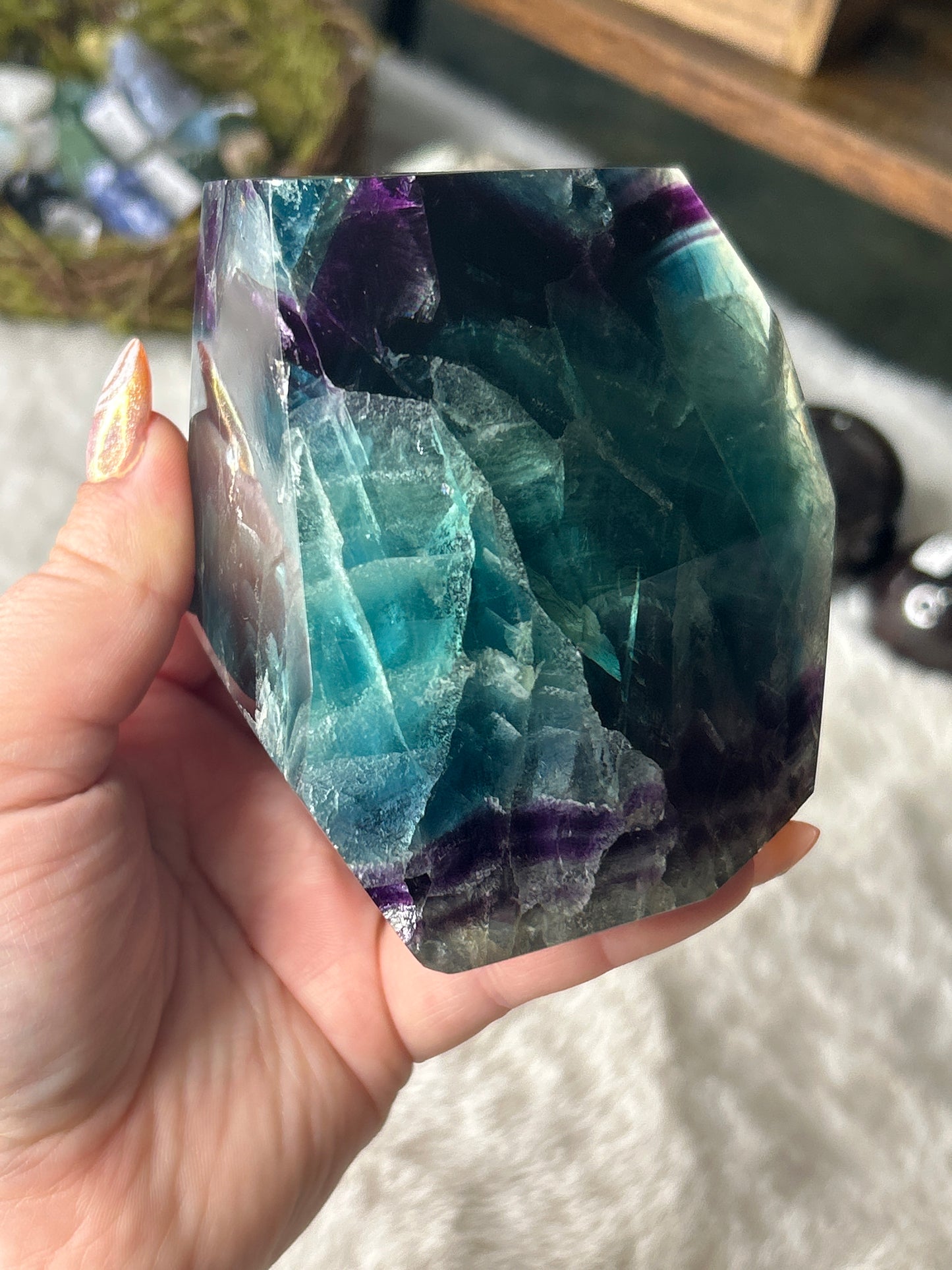 XL Fluorite Free Form