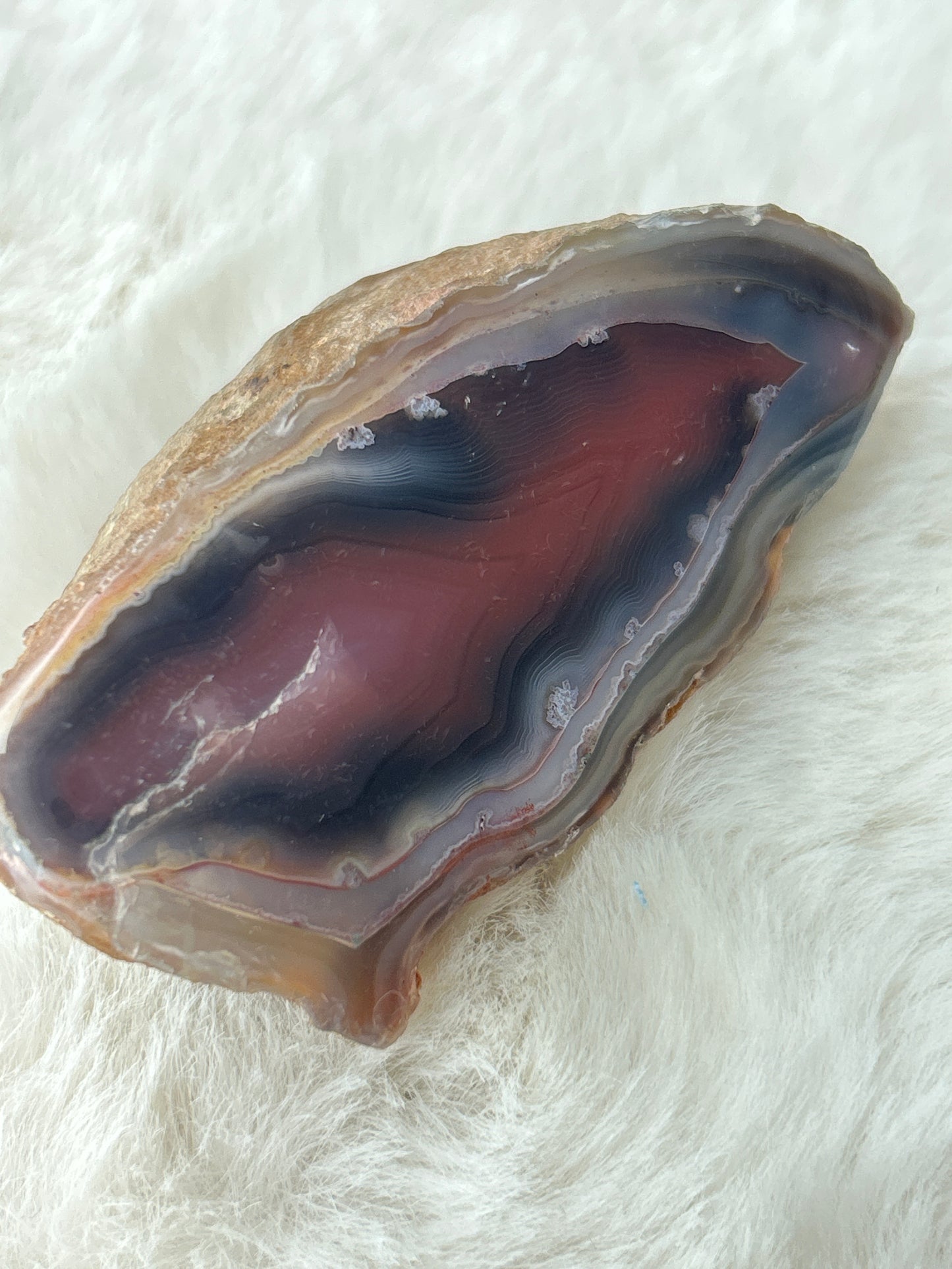 Red Sashe River Agate- Zimbabwe