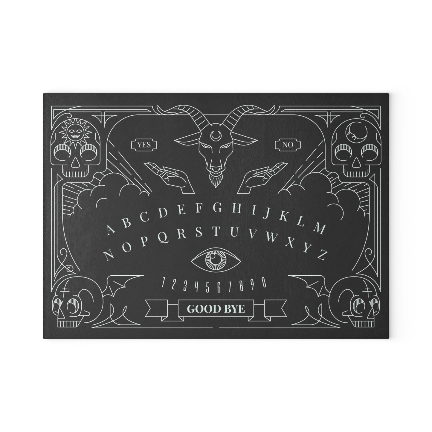 Ouija Glass Cutting Board