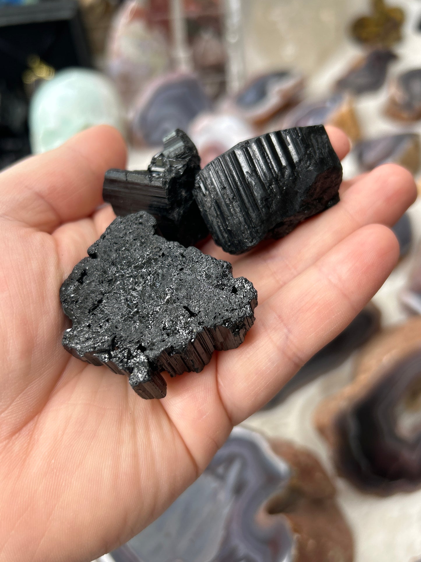 Black Tourmaline Chunk