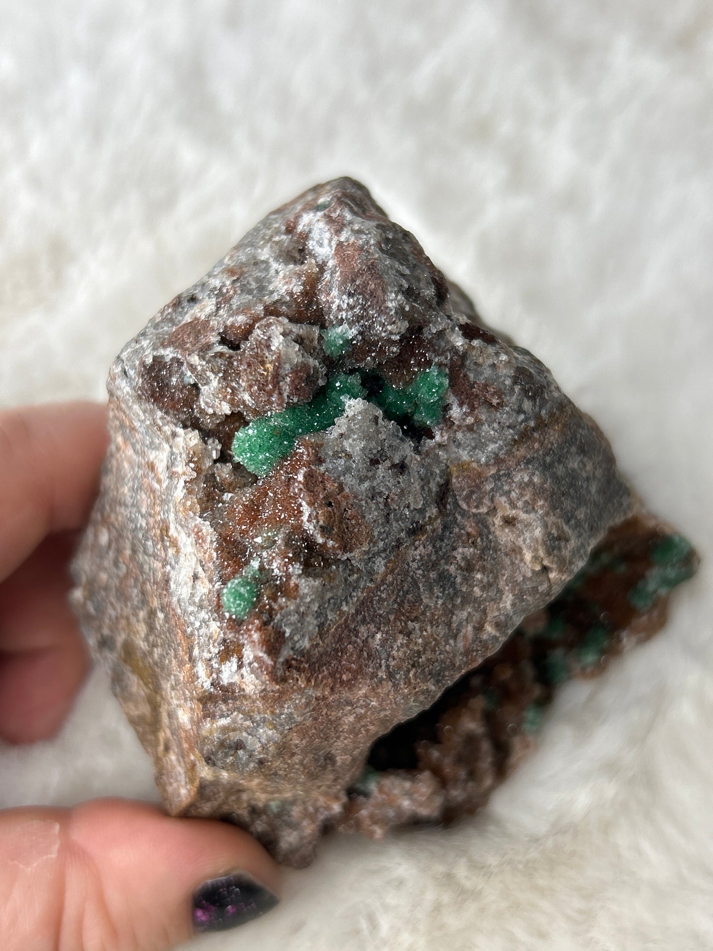 Sugary Malachite Specimen