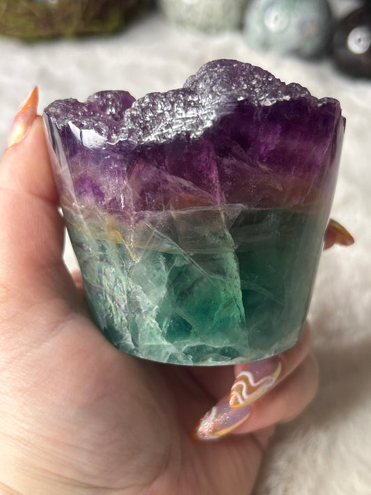 Fluorite Specimen Cupcake
