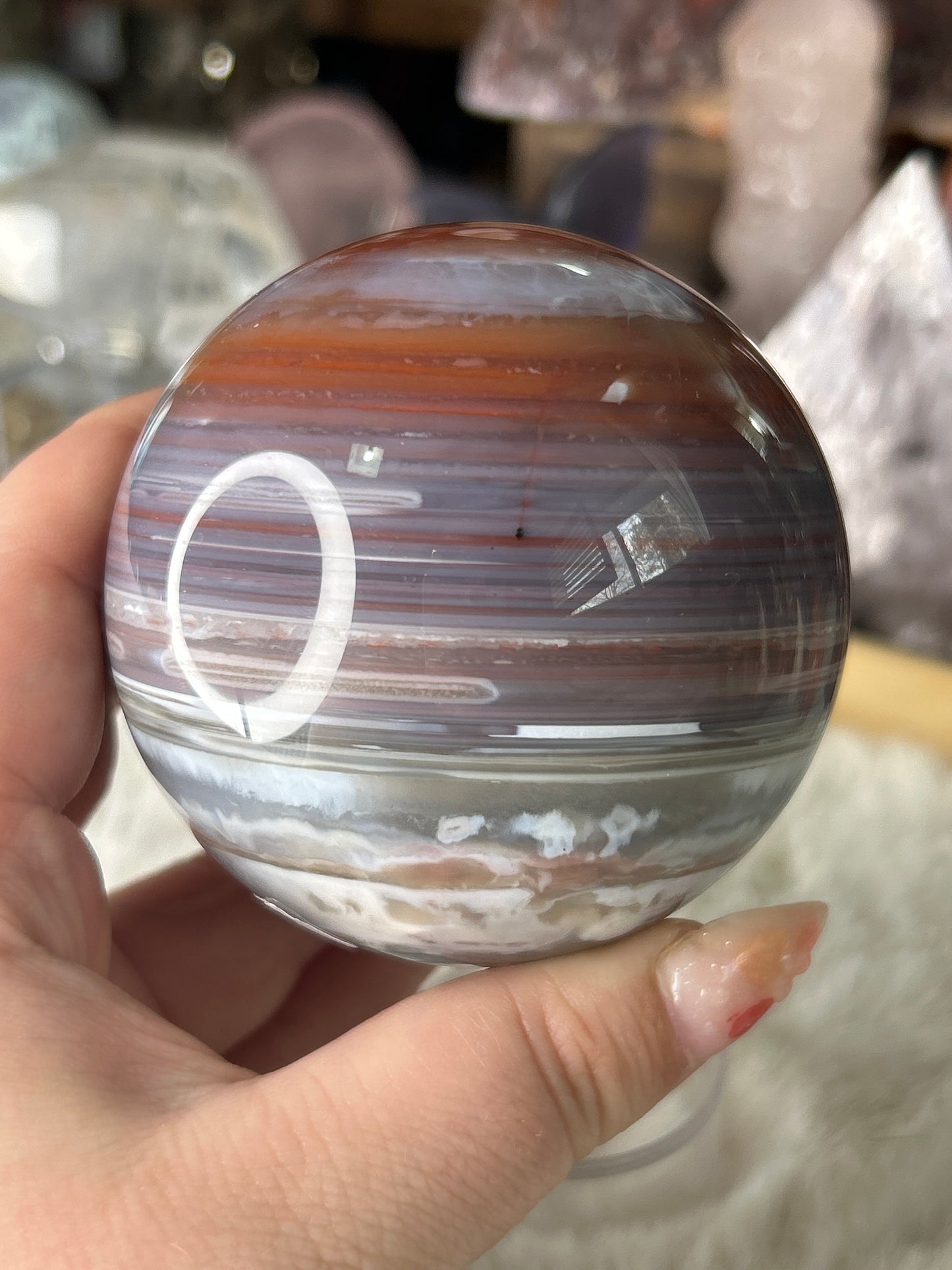 Agate Sphere