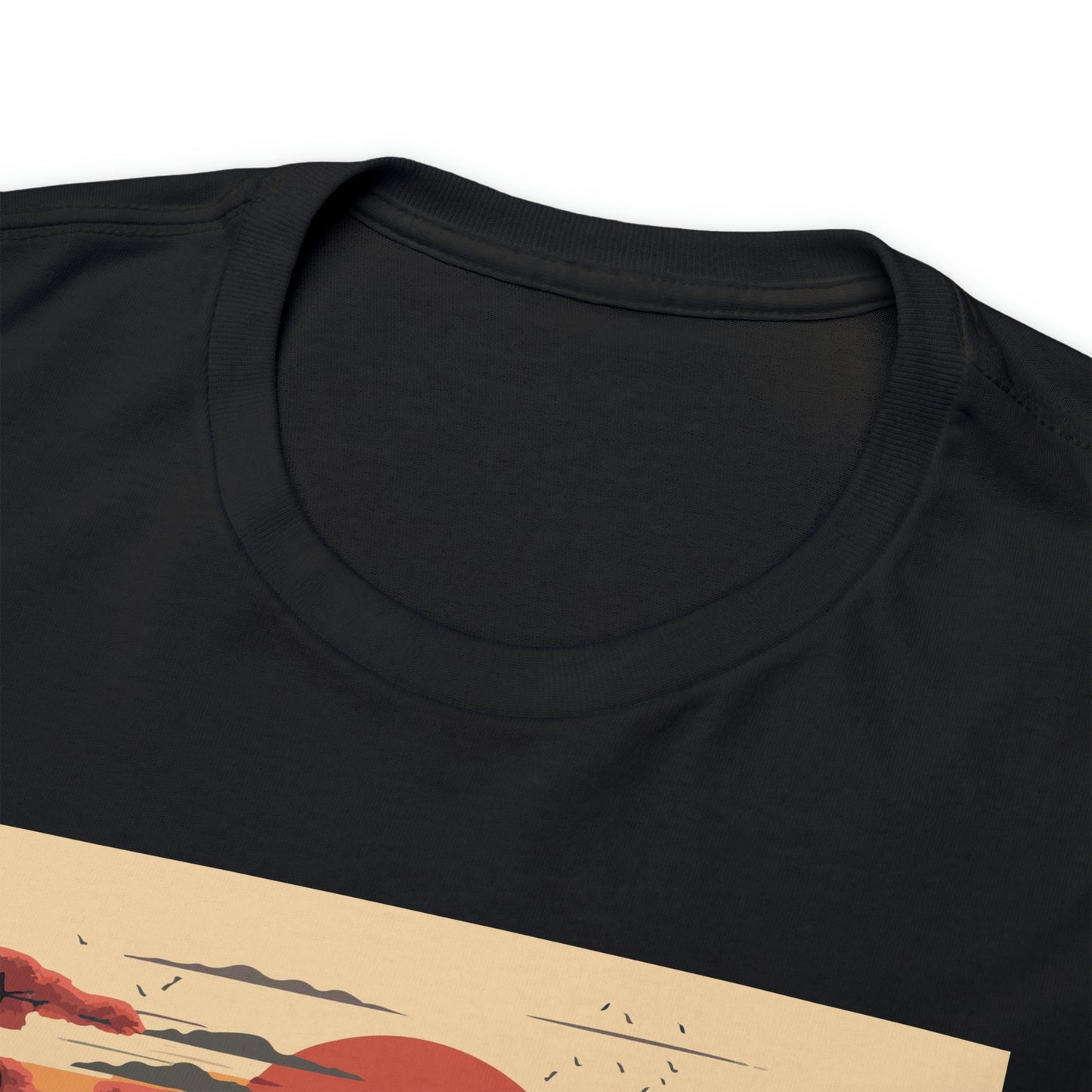 Mount Fuji Unisex Heavy Cotton Tee