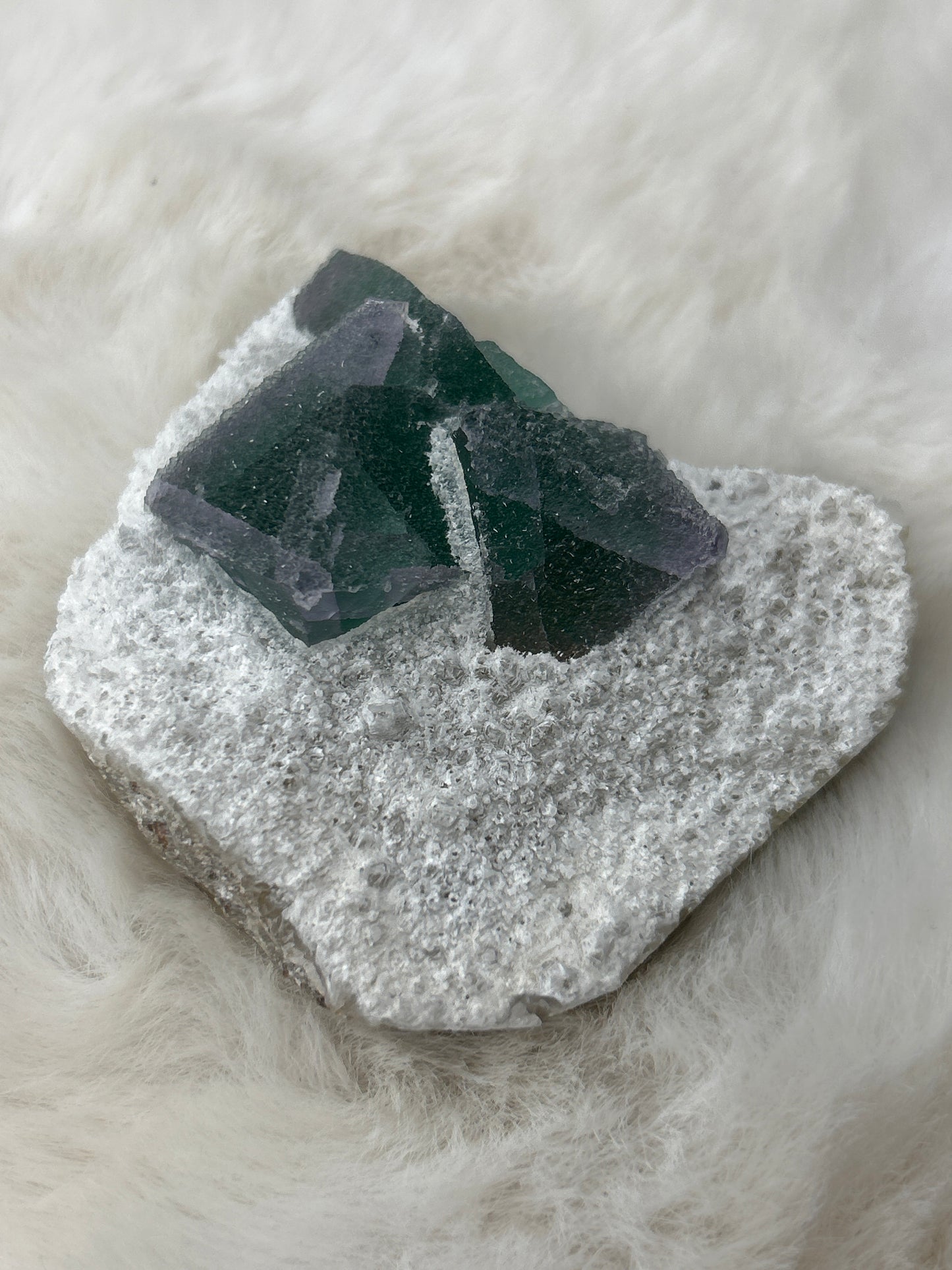 Sugar Fluorite Specimen