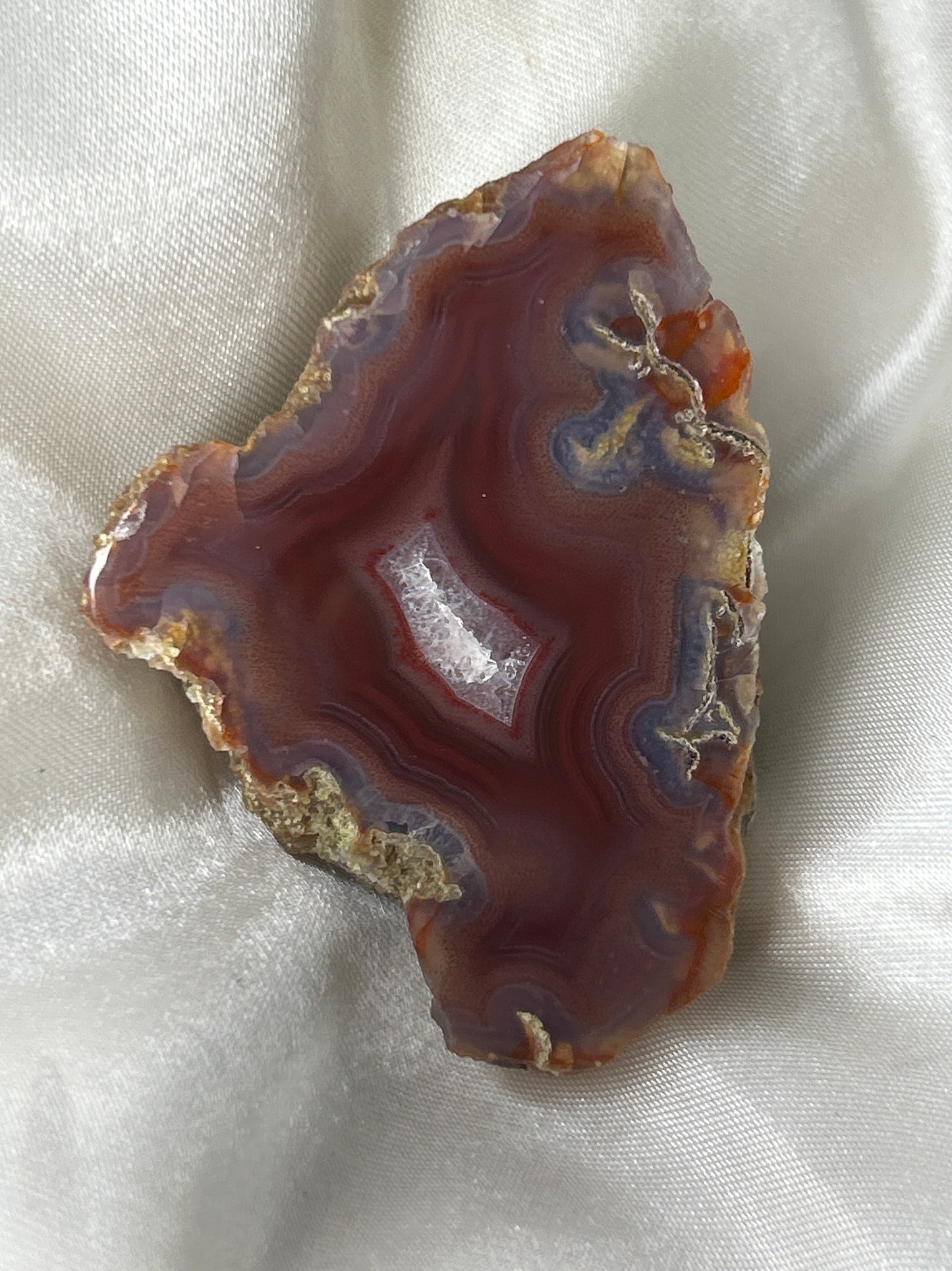 Crimson Veil Laguna Agate