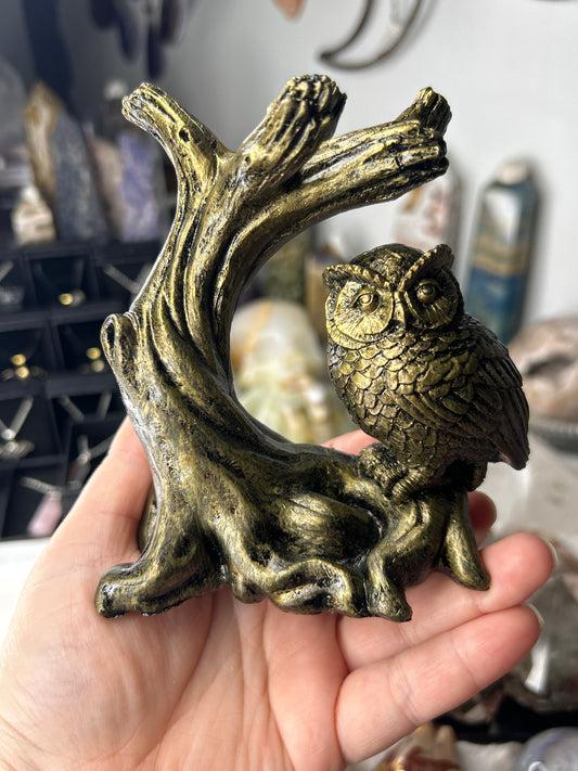 Owl Sphere Stand