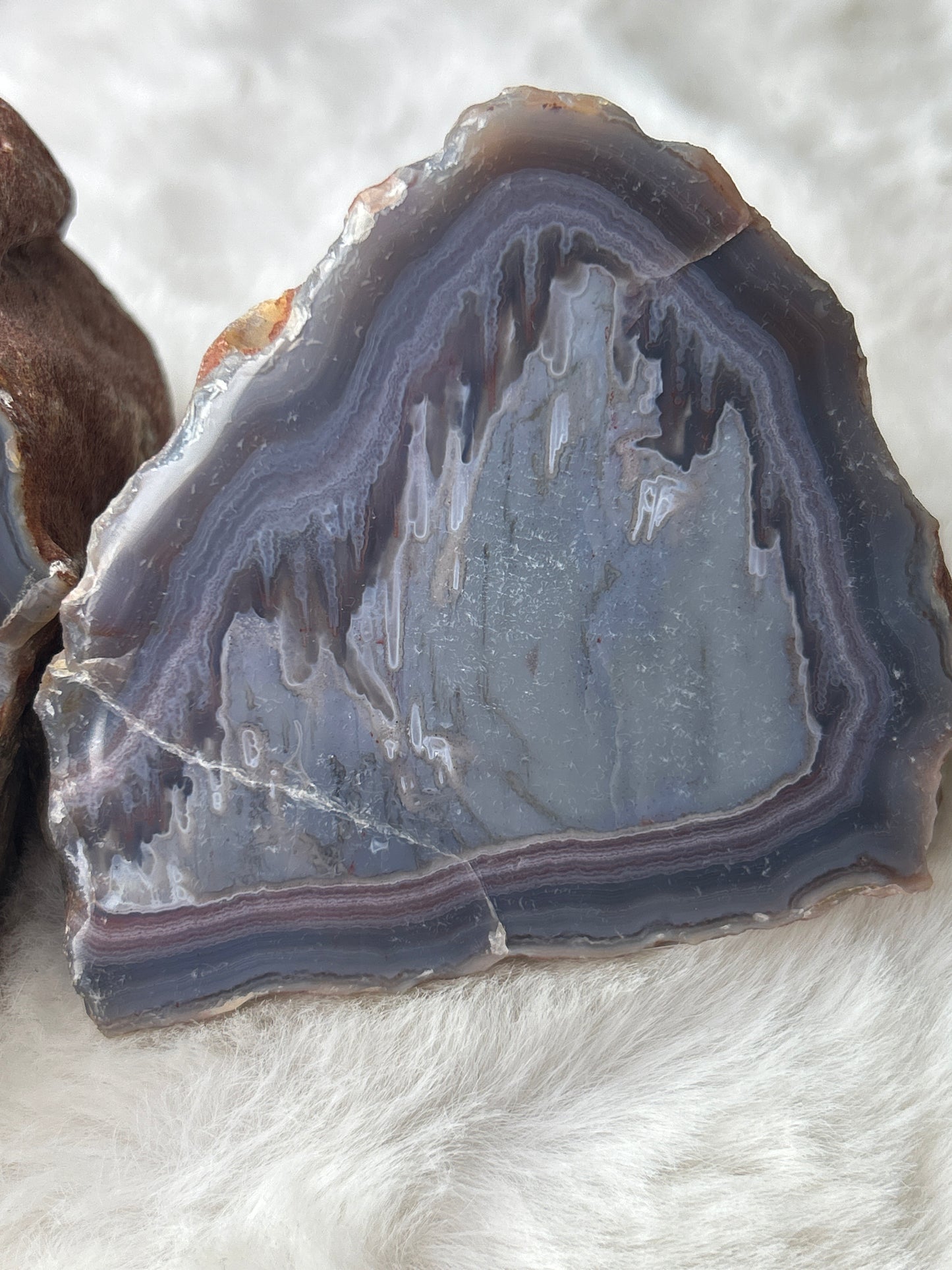 Red Sashe River Agate *Pair* - Zimbabwe