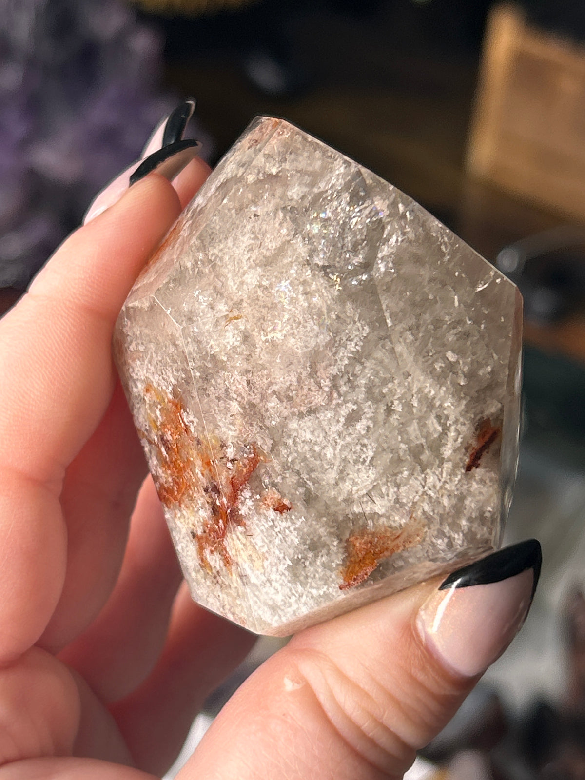 Thousand Layers Garden Quartz Free Form