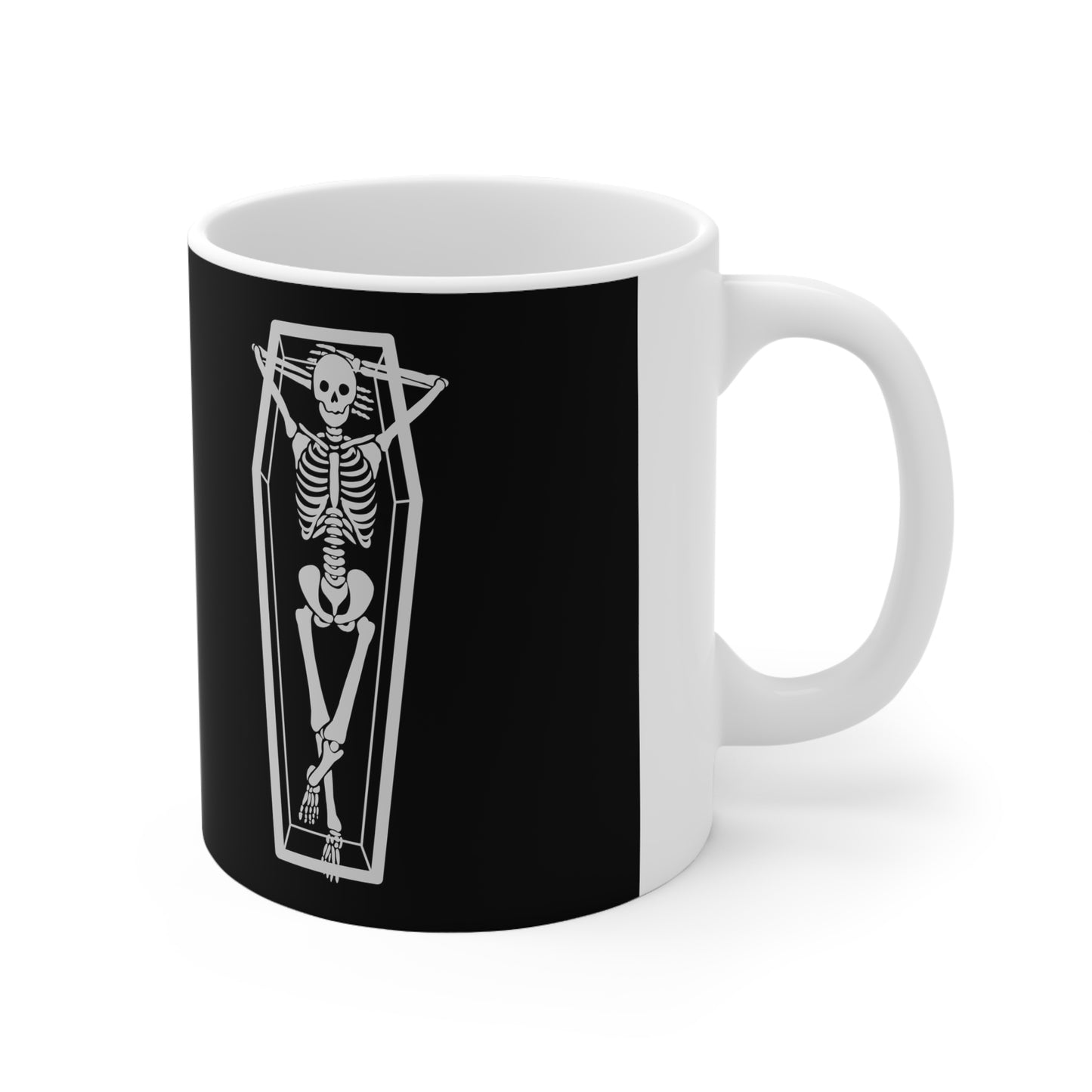 Coffin Ceramic Mug 11oz