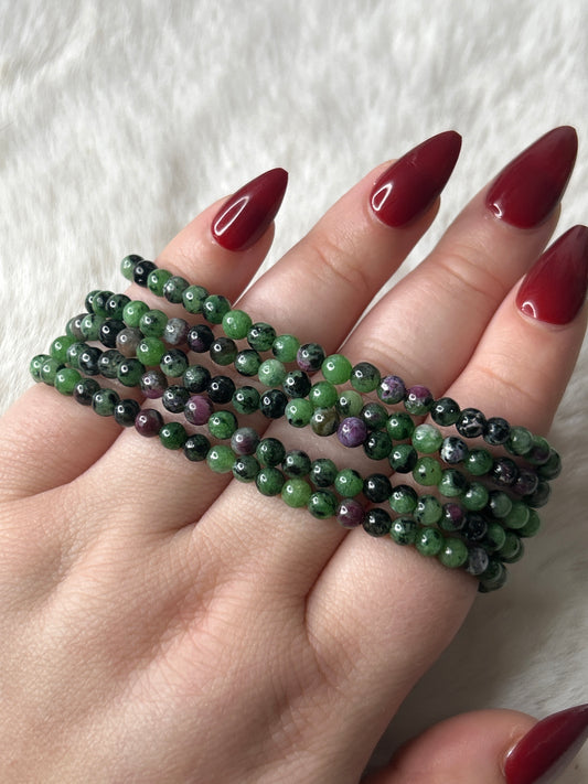 Ruby in Zoisite Bracelet