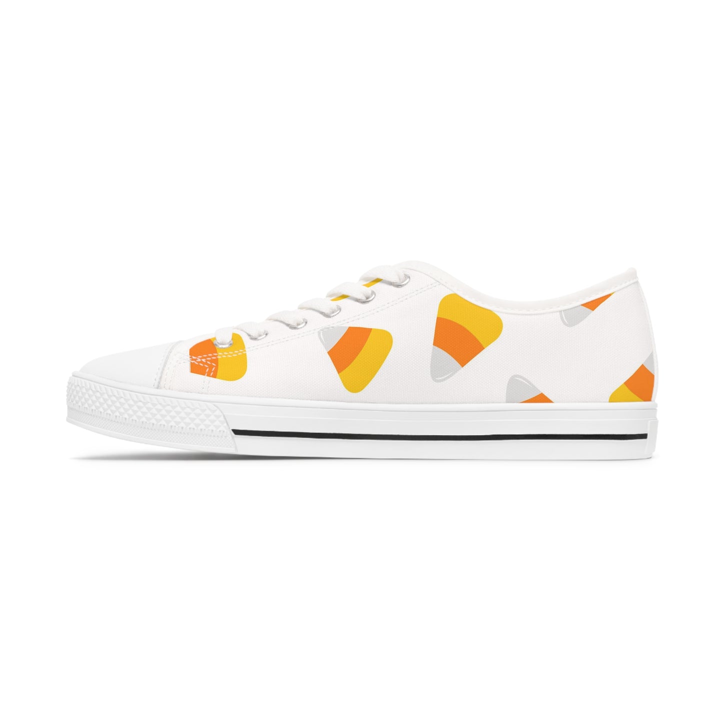 Candy Corn Women's Low Top Sneakers