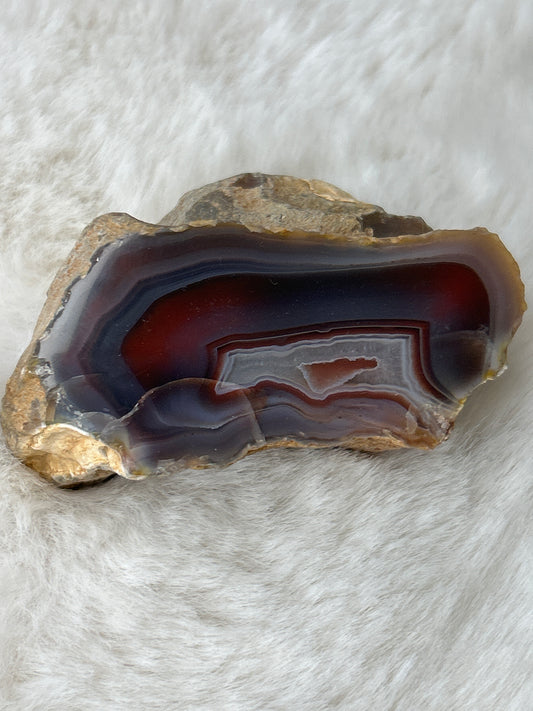 Red Sashe River Agate- Zimbabwe