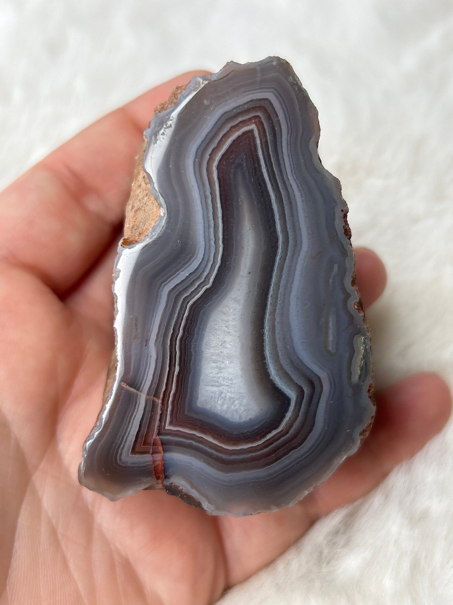 Red Sashe River Agate- Zimbabwe