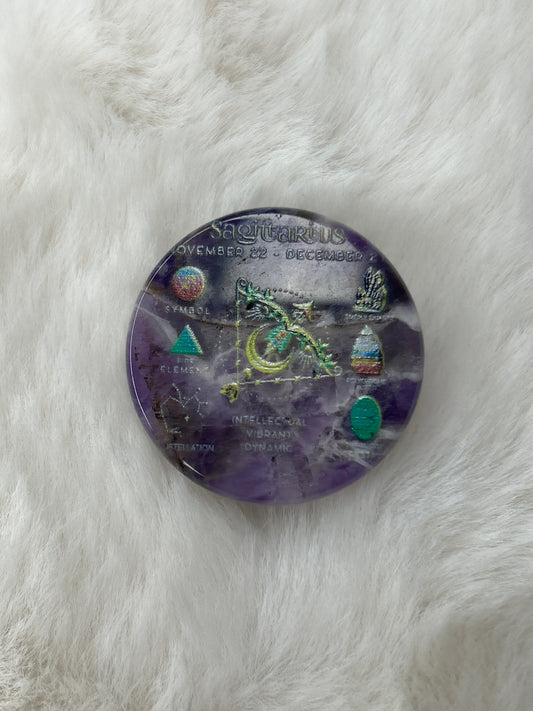 Sagittarius Amethyst Pop-Socket