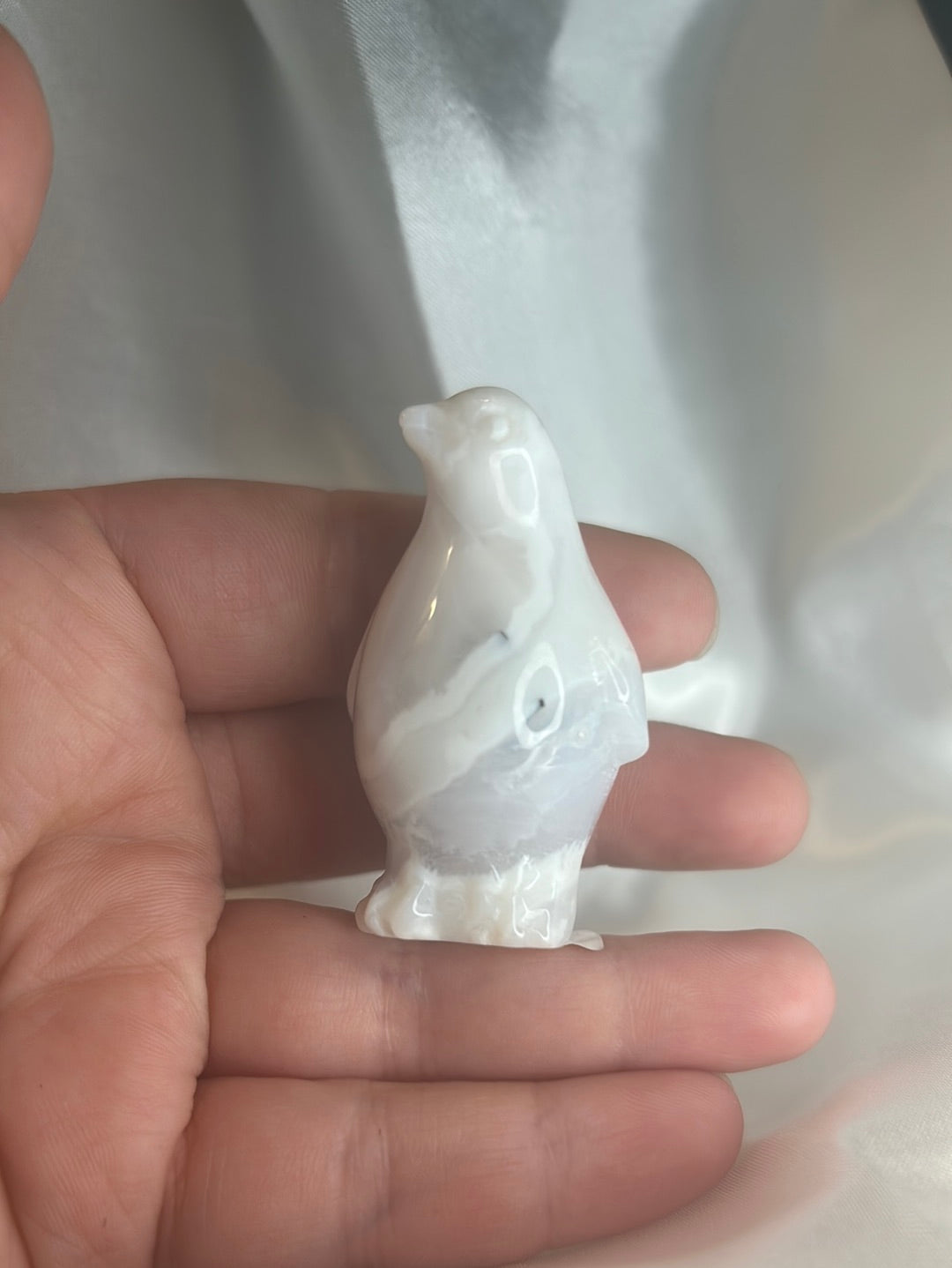 Snow Agate Penguin