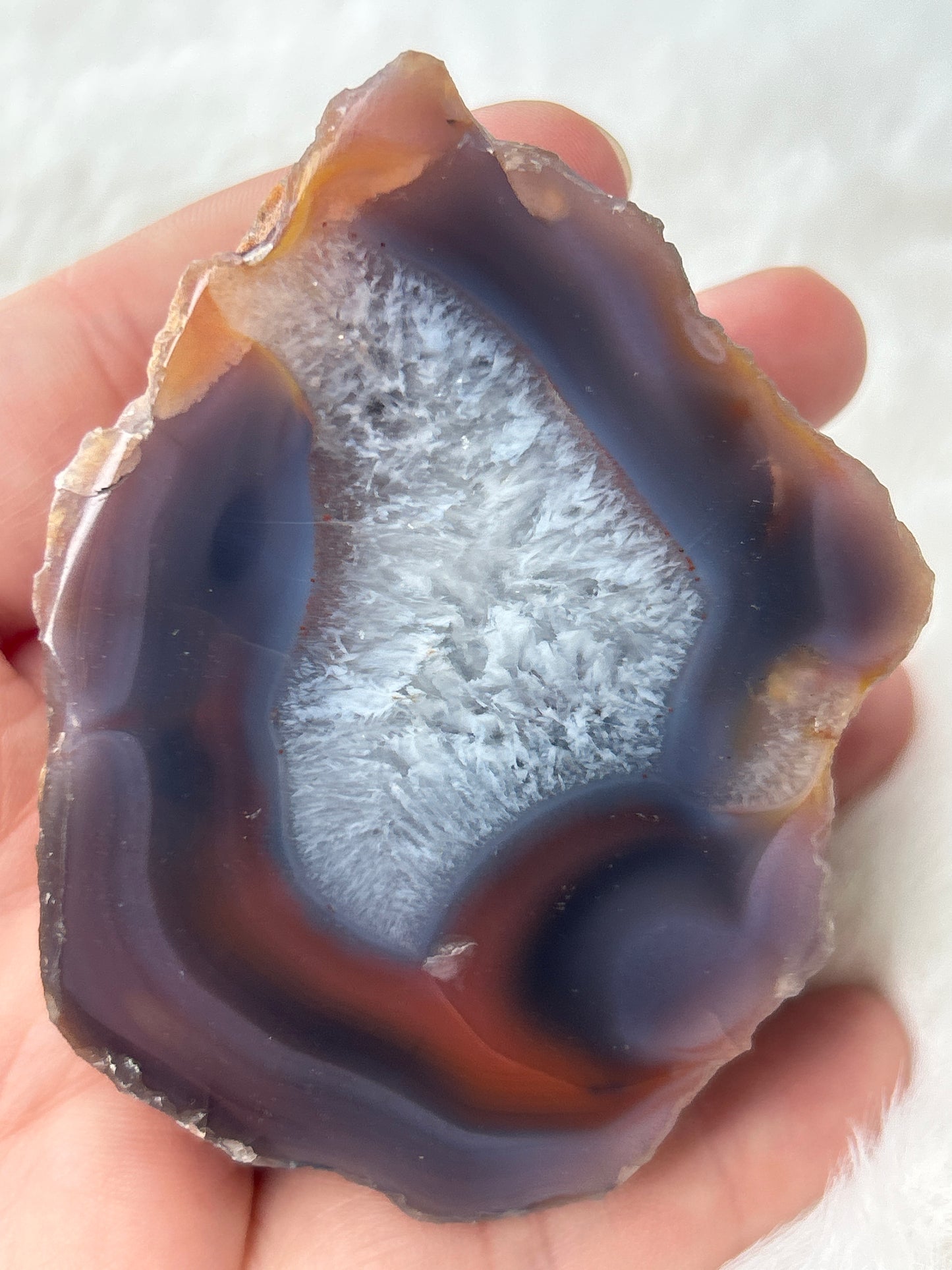 Red Sashe River Agate - Zimbabwe