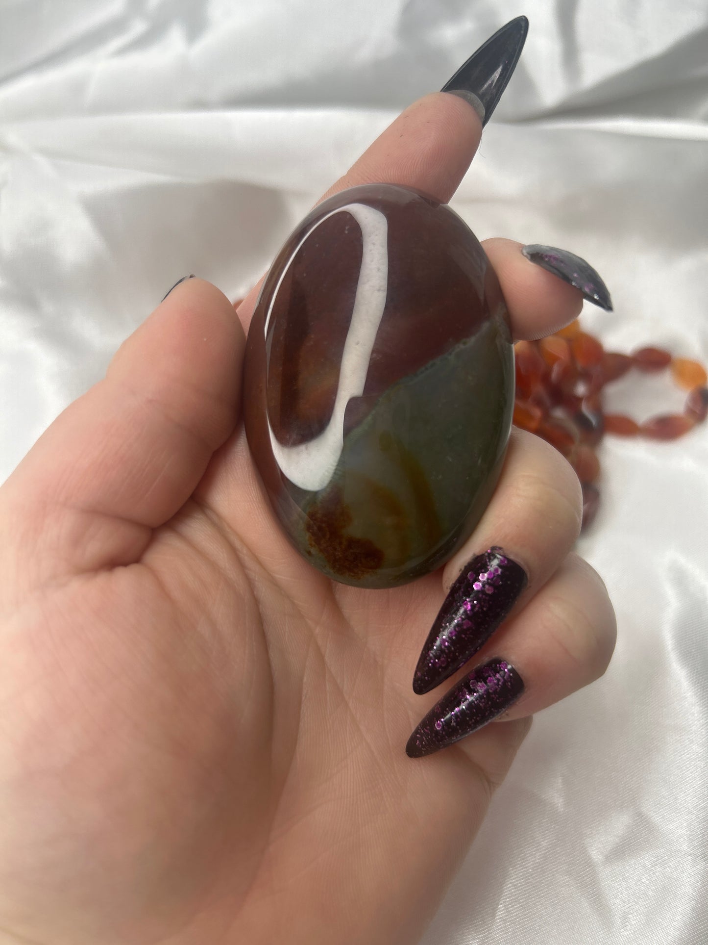 Ocean Jasper Palm Stone