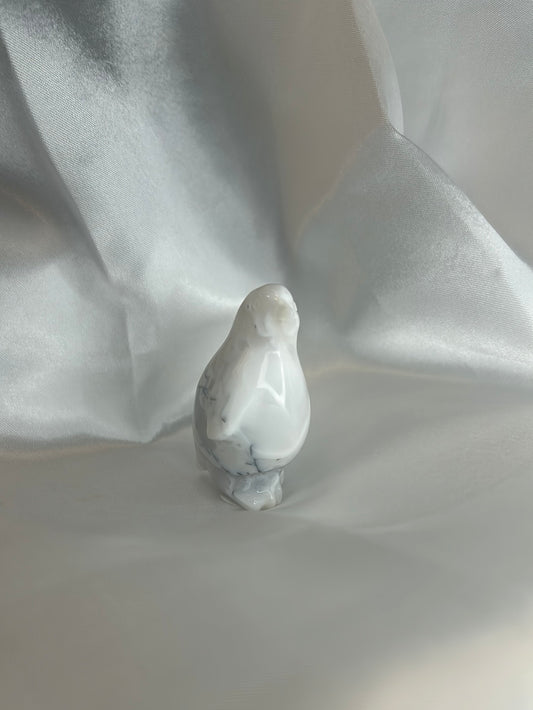 Snow Agate Penguin